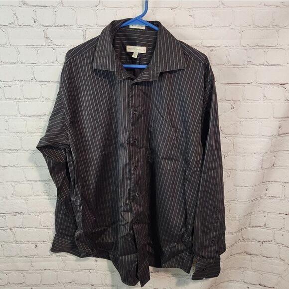 Men's Pronto Uomo longsleeve button-down shirt, size XL - Picture 1 of 3